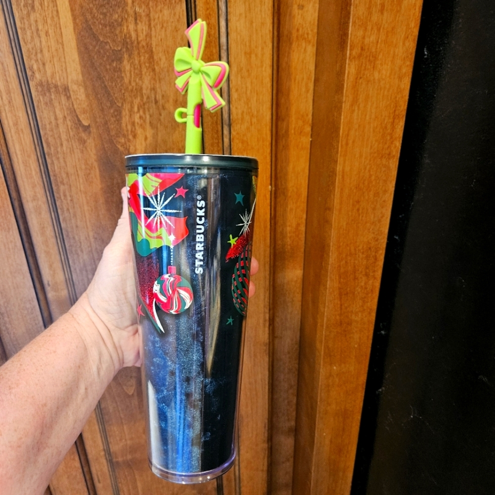 Starbucks 2023 Holiday edition Travel Cup 24oz Venti New With Tags